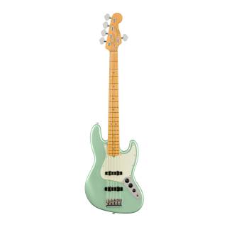 Fender American Professional II 5-String Jazz Bass V Guitar (Right-Handed, Mystic Surf Green)