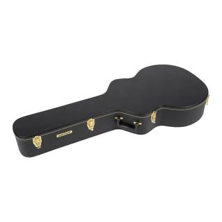 Gretsch G6302 Custom Hard Shell Flat Top Solid Wood Case for 12-String Acoustic Guitars (XL, Black)