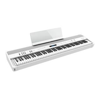 Roland FP-90X Portable Digital Piano with Mic Input, Dual Headphone Jacks, and Vocal Effects (White)