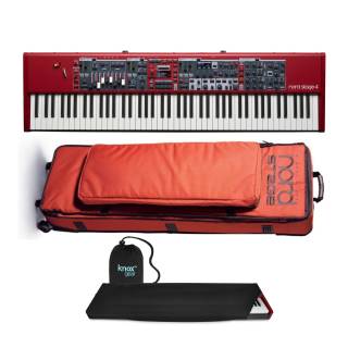 Nord Stage 4 88 88-Key Fully-Weighted Keyboard with Nord GB88 Soft Case