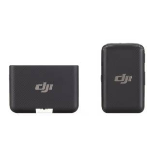 DJI 1 TX + 1RX Mic Compact Digital OLED Touchscreen Wireless Microphone System Recorder (2.4 GHz)
