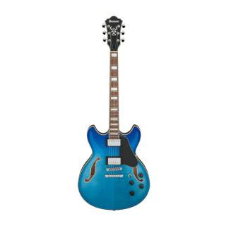 Ibanez AS7FM Artcore 6 String Semi-Acoustic Guitar (Right Hand, Azure Blue Gradation)