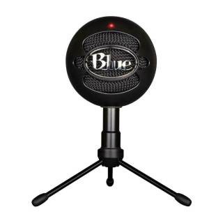 Blue Microphones Snowball Black iCE Plug 'n Play USB Microphone for Recording, Streaming, Podcasting, Gaming on PC & Mac