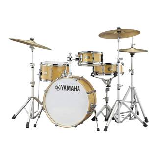Yamaha SBP0F4H Stage Custom Hip 4-Piece Drum Shell Pack (Natural Wood)