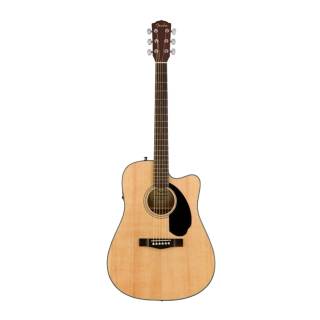 Fender CD-60SCE Dreadnought 6-String Acoustic Guitar (Right-Hand, Natural)