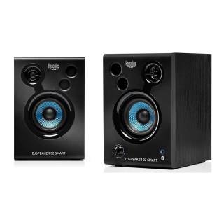 Hercules DJSpeaker 32 Smart Bluetooth Enabled Speakers (Pair, Black)