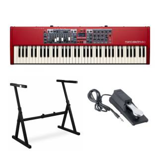 Nord Electro 6D 73-Key Semi-Weighted Action Keyboard with Z-Style Stand and Sustain Pedal