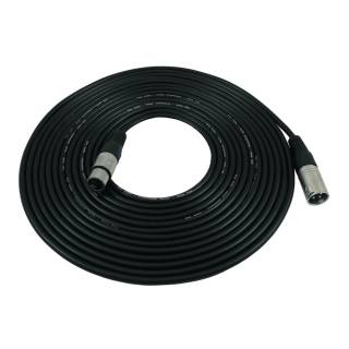 GLS Audio Mic Cable XLR-M to XLR-F (25ft, Black)