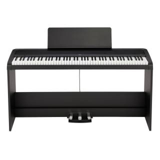 Korg B2SPBK 88-Key Digital Piano with Stand, Includes Audio/MIDI USB