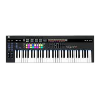 Novation 61SL -MkIII MIDI and CV Equipped Keyboard Controller with 8 Track Sequencer