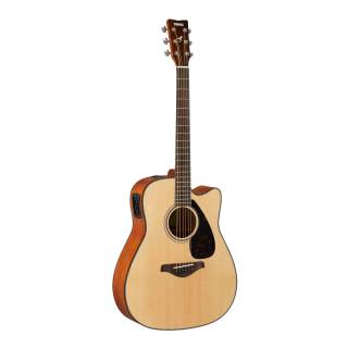 YAMAHA FGX800C NATURAL FOLK ACOUSTIC ELECTRIC GUITAR SOLID TOP