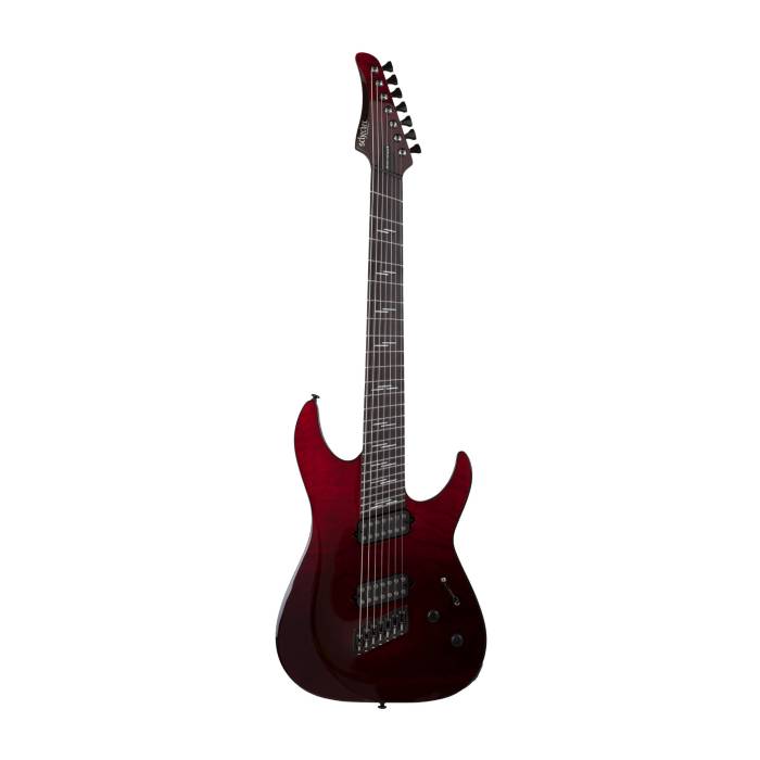 Schecter Reaper-7 Elite Multiscale 7-String Electric Guitar (Right-Handed, Blood Burst)