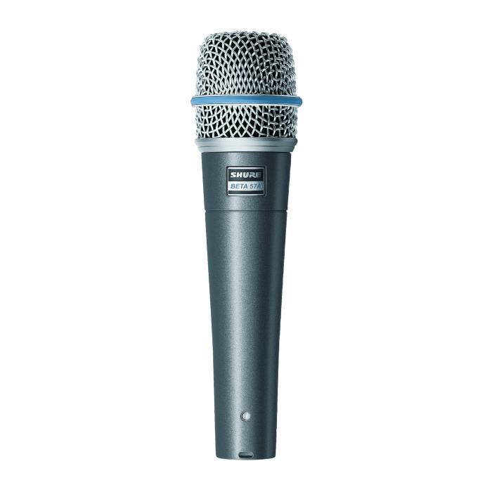 Shure BETA 57A Supercardioid Dynamic Instrument Microphone for Studio-Quality High SNR Sounds