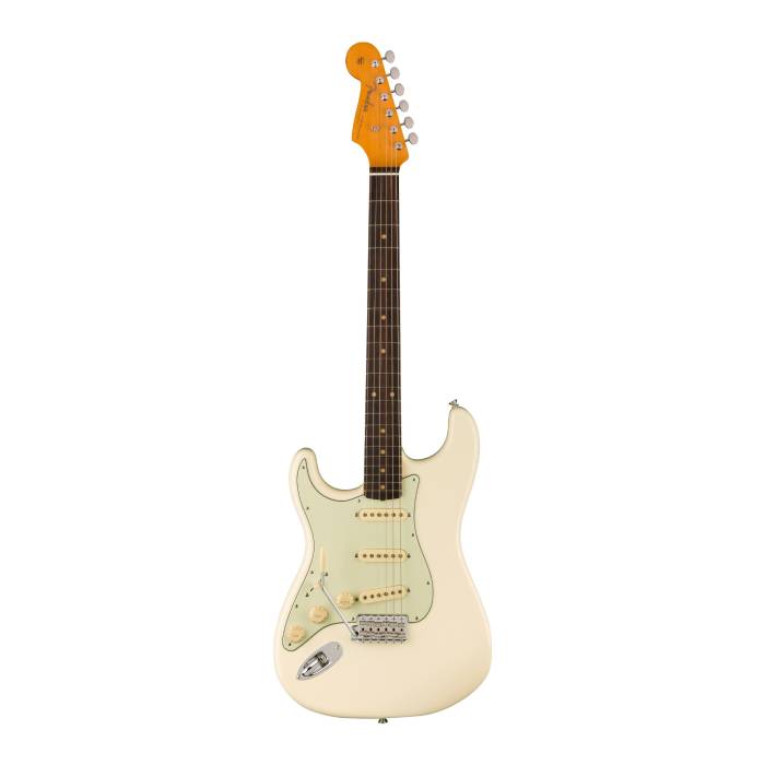 Fender American Vintage II 1961 Stratocaster 6-String Electric Guitar (Left-Handed, Olympic White)