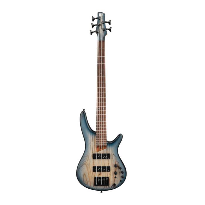 Ibanez SR605E Standard 5 String Electric Bass (Cosmic Blue Starburst Flat)