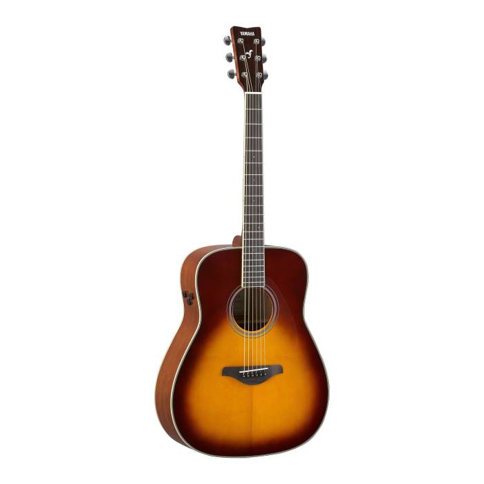 Yamaha FG-TA 6-String TransAcoustic Guitar (Brown Sunburst)