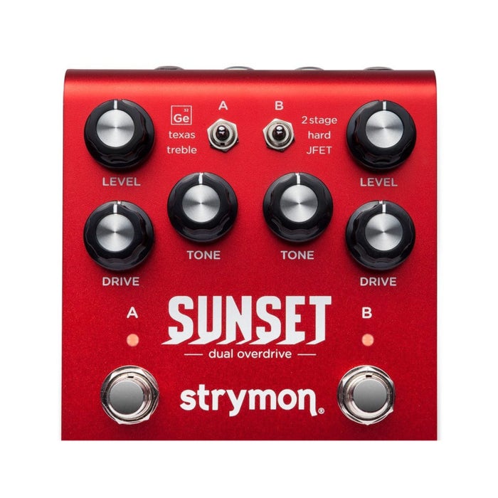 Sunset Dual Overdrive Pedal 6 Classic Analog with DSP Circuits - 1 Sunset Dual Overdrive Pedal 6 Classic Analog with DSP Circuits - 1